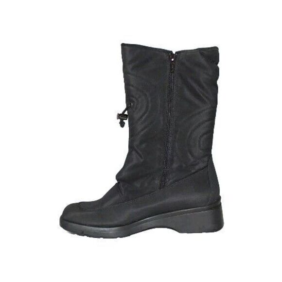 Naturalizer Sport Snow Boots Mid Calf Wedge Heel Size 8M - Picture 1 of 11